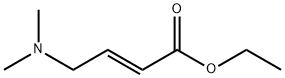 (2E)-4-(二甲基氨基)-2-丁烯酸乙酯 结构式