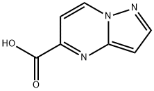 吡唑并[1,5-A]嘧啶-5-甲酸 结构式