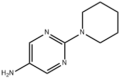 2-(PIPERIDIN-1-YL)PYRIMIDIN-5-AMINE 结构式