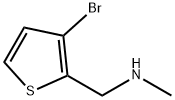 n-[(3-bromothien-2-yl)methyl]-n-methylamine 结构式