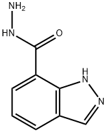 1氢-吲唑-7-卡巴肼 结构式