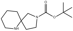 2,6-二氮杂螺[4.5]癸烷-2-甲酸叔丁酯 结构式