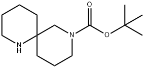 1,8-二氮杂螺[5.5]十一烷-8-甲酸 叔丁酯 结构式