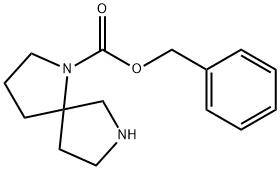 1,7-二氮杂螺[4.4]壬烷-1-甲酸苄酯 结构式