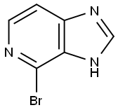 4-溴-1H-咪唑并[4,5-C]吡啶 结构式