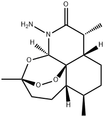N-Amino-11-azaartemisinin 结构式