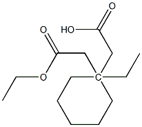 1,1-环己基二己酸乙酯 结构式