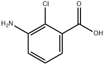 3-氨基-2-氯苯甲酸 结构式