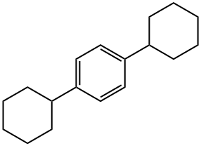 1,4-二环己基苯 结构式
