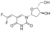 5-(2,2-difluorovinyl)-2'-deoxyuridine 结构式