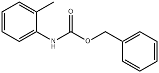 邻甲苯氨基甲酸苄酯 结构式