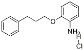 2-(3-苯基丙氧基)苯胺盐酸盐 结构式