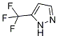 5-(Trifluoromethyl)-1H-pyrazole 结构式