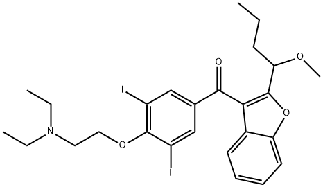 胺碘酮杂质G 结构式