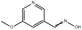 5-Methoxynicotinaldehyde oxime 结构式