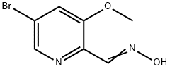 5-Bromo-3-methoxypicolinaldehyde oxime 结构式