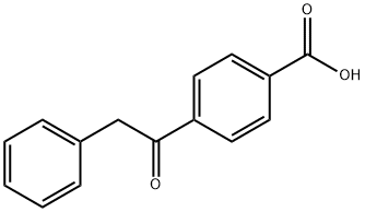 4-(1-OXO-2-PHENYLETHYL)BENZOIC ACID 结构式