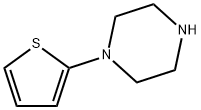 1-(噻吩-2-基)哌嗪 结构式
