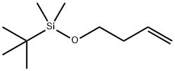 (丁烷-3-烯-1-基氧基)(叔丁基)二甲基硅烷 结构式