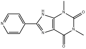 1,3-Dimethyl-8-(pyridin-4-yl)-1H-purine-2,6(3H,7H)-dione 结构式