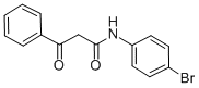 N-(4-BROMOPHENYL)-BETA-OXO-BENZENEPROPANAMIDE 结构式