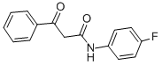 N-(4-FLUOROPHENYL)-BETA-OXO-BENZENEPROPANAMIDE 结构式