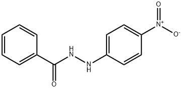 Benzoic acid 2-(p-nitrophenyl)hydrazide 结构式