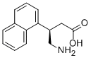 (R)-4-氨基-3-(萘-1-基)丁酸 结构式