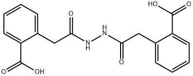 1,2-Bis[(o-carboxyphenylacetyl)hydrazine 
 结构式