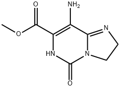 Imidazo[1,2-c]pyrimidine-7-carboxylic acid, 8-amino-2,3,5,6-tetrahydro-5-oxo-, 结构式