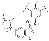 西他利酮 结构式