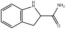 2,3-DIHYDRO-1H-INDOLE-2-CARBOXYLIC ACID AMIDE 结构式