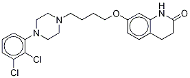 阿立哌唑-D8 结构式