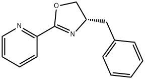 (S)-2-(4-苄基-4,5-二氢-噁唑-2-基)-吡啶 结构式