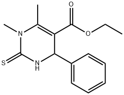 Ethyl 1,6-dimethyl-4-phenyl-2-thioxo-1,2,3,4-tetrahydro-5-pyrimidinecarboxylate