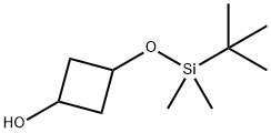 3-((叔丁基二甲基硅烷基)氧基)环丁醇 结构式