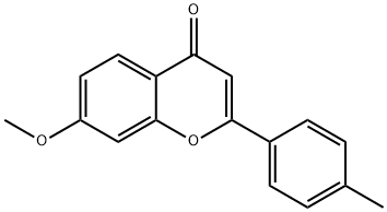 7-甲氧基-4‘-甲基黄酮 结构式