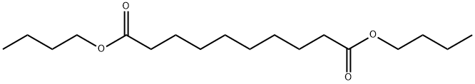 癸二酸二丁酯 结构式