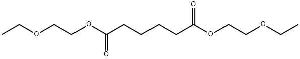 雙乙氧乙基己二酸酯 结构式