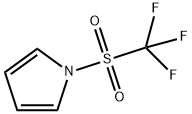 1-((Trifluoromethyl)sulphonyl)-1H-pyrrole 结构式