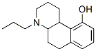 10-hydroxy-4-propyl-1,2,3,4,4a,5,6,10b-octahydrobenzo(f)quinoline 结构式