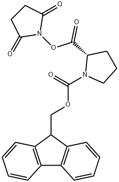 FMOC-PRO-OSU 结构式