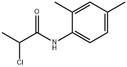 2-氯-N-(2,4-二甲基苯基)丙酰胺 结构式