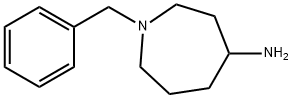 1-N-苄基-4-氨基氮杂环庚烷 结构式