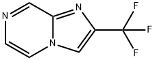 2-三氟甲基咪唑并[1,2-A]吡嗪 结构式