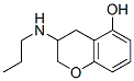 3-propylamino-5-hydroxychroman 结构式