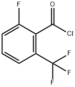 2-氟-6-(三氟甲基)苯甲酰氯 结构式