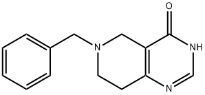 6-苄基-5,6,7,8四氢吡咯并[4,3-D]嘧啶-4(3H)-酮 结构式