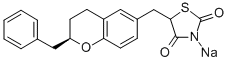 ENGLITAZONE SODIUM 结构式