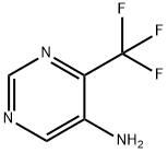 4-(三氟甲基)-5-嘧啶胺 结构式